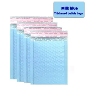 20pcs Light Blue Thick Poly Bubble Mailers, Durable Shipping Protection, Ideal Packing and Mailing Supplies
