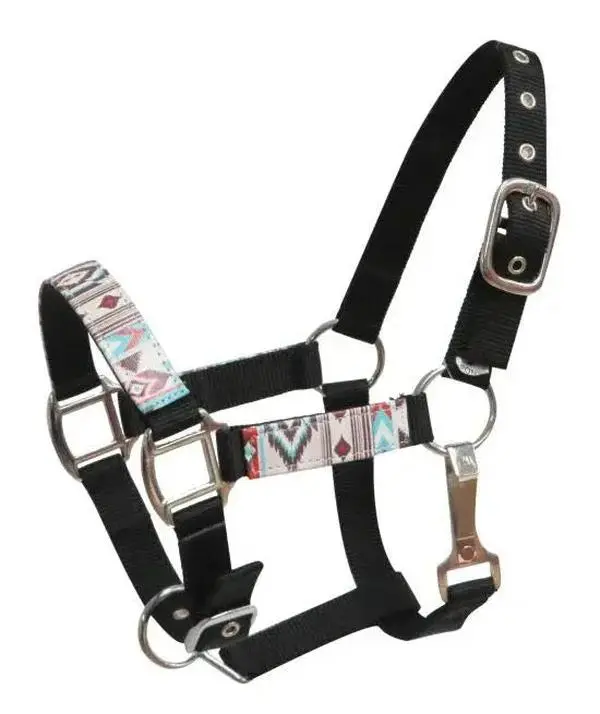 PONY Halter with southwest print overlay