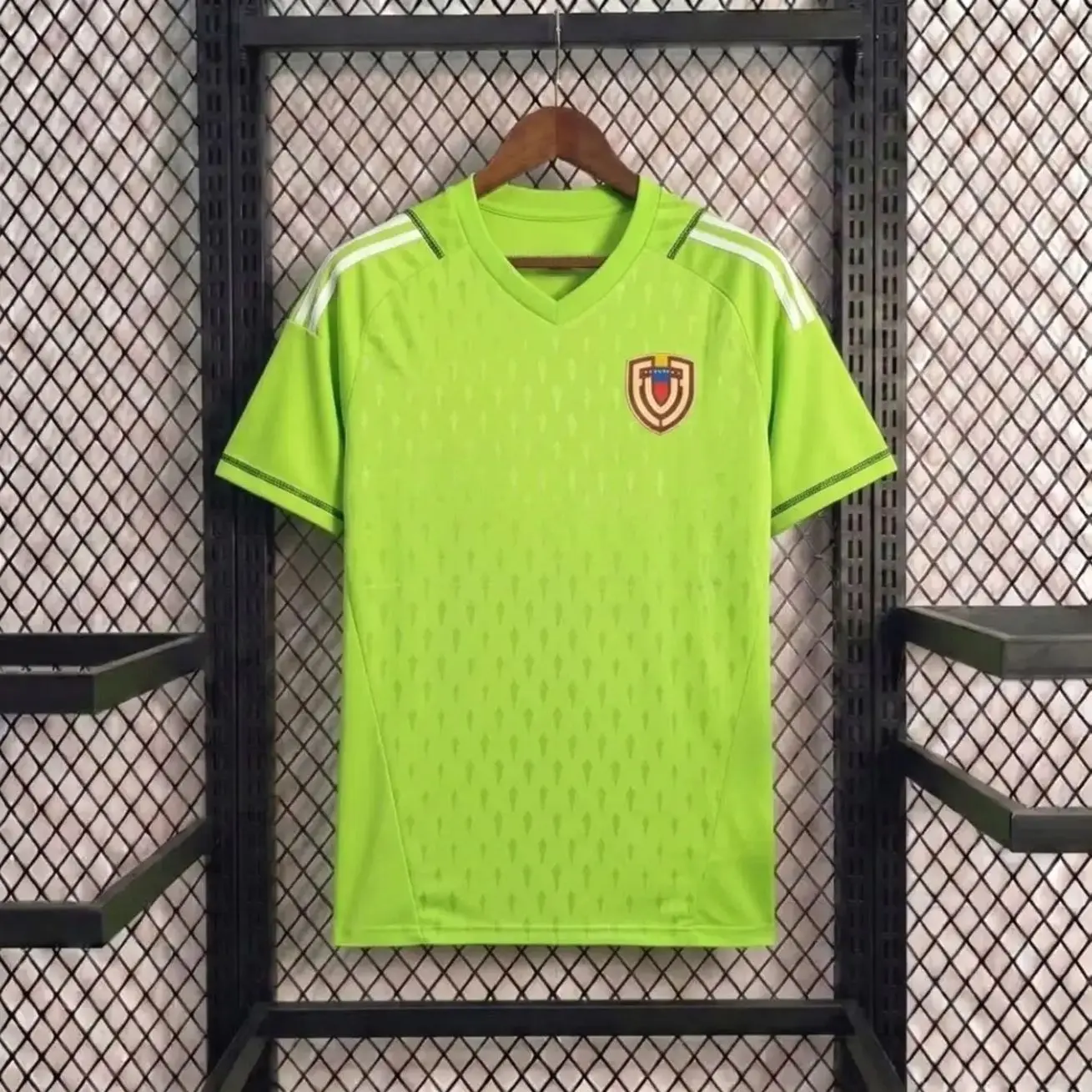 [Trending] - Venezuela 2024 GK 3 Soccer Jersey - Full Print Logo