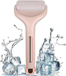 Spa Ice Roller for Face and Body Massage Puffiness and Migraine Relief Skin Care Tool, Large   Ice Roller Face Massager Facial Skin Care Tool with Cooling Gel for Face and Eyes, Puffiness and Pain Relief for Women & Men
