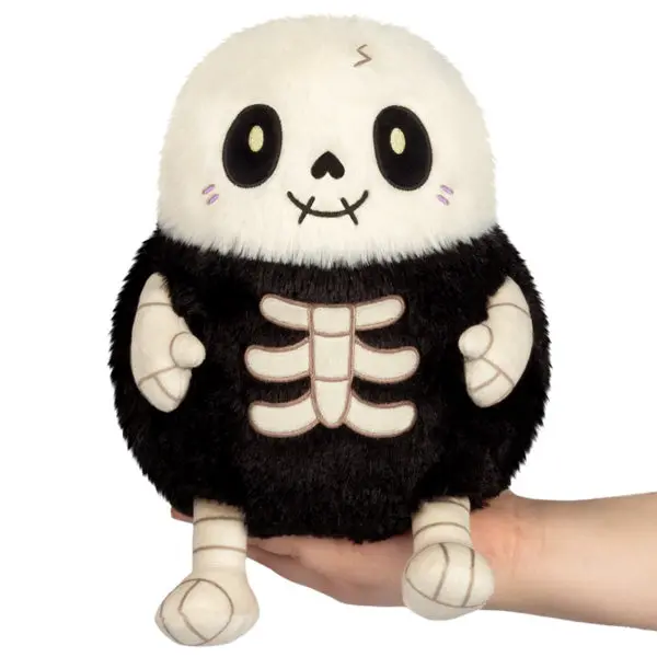 Mini Squishable Skeleton Plush Toy