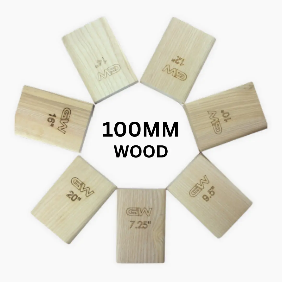 G&W 12" Radius Sanding Block - Woodworking Tool for Abrasive & Finishing Tasks, Clamping Caul for Fret Jobs & Precise Fretboard Radiusing