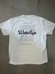 White Made To Worship T-Shirt