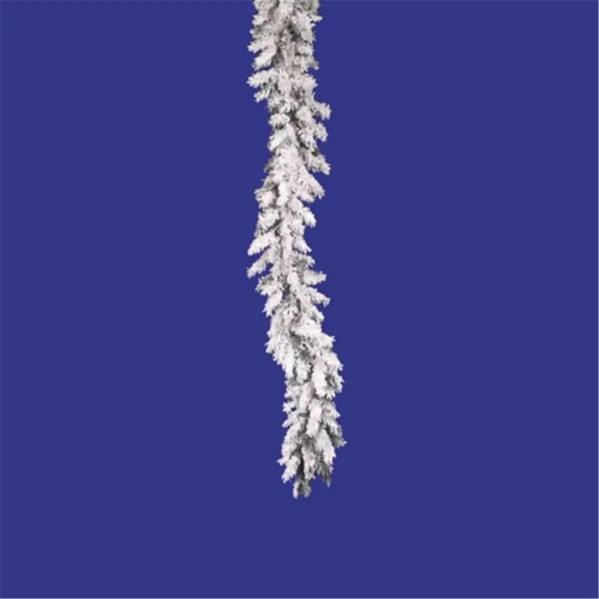 212 MAIN Flocked Alaskan Garland - 9x12 in, 140T, 108 in Traditional Christmas Decoration, Festive Room Decorations for Trees, Frosted Tips, Festive Gift