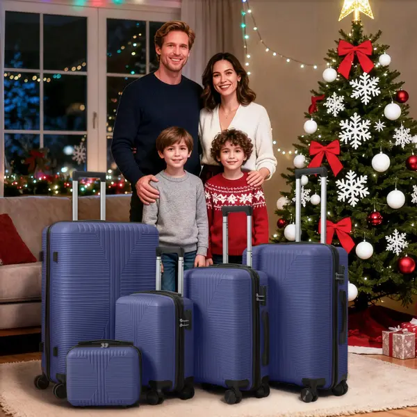 [Bellemave]Non-TSA customs lock 5-in-1 PP trolley case, 12in, 16in, 20in, 24in, 28in PP