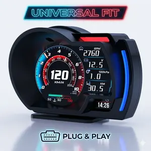 In-vehicle head-up display, speedometer, and real-time engine diagnostics ensure safe daily commutes, Car Hud Display, Car Screen