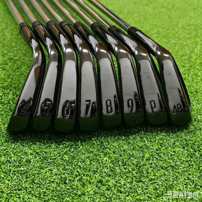 T200 Black Golf Clubs Set - 4, 5, 6, 7, 8, 9, P, 48 Degrees - Premium Quality