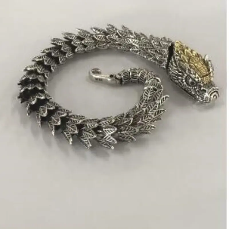 black snake bracelet 22cm