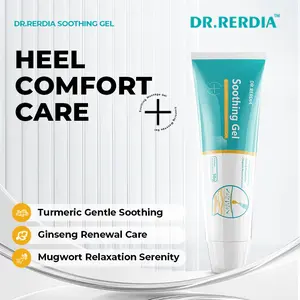 [In Stock]DR.RERDIA Soothing Gel with Ginseng, Ginger & Mugwort for Gentle Heel Care