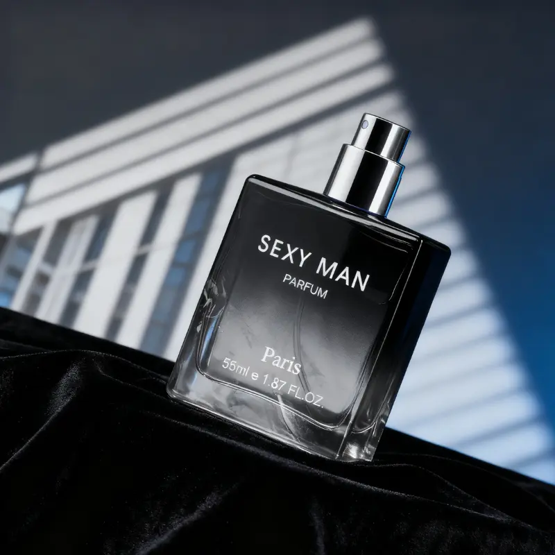 Men's Low-Key Luxury Cologne, Black Bottle with Subtle Metal Finish, Intense Signature Scent for Cool Quiet Confidence, Paris-Inspired Warm Spicy Everyday Fragrance, Smelling Good Paris Edp Perfume