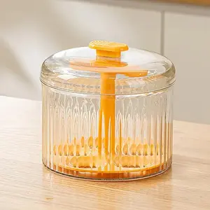 Translucent Meatball Maker, Meatball Maker Tool, Creative Kitchen DIY Meatball Making Set, Home Cooking Tools for Quick Cooping Cookie Dough Or Sorbet (Orange)