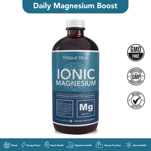 Liquid Magnesium | 8 oz – Ionic Magnesium Chloride for Fast Absorption – Supports Calm Mood, Sleep & Muscle Relief – Vegan, Glass Bottle (96 Servings) Supplement Essential