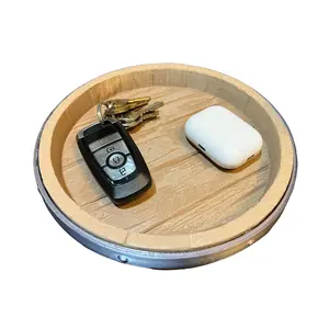 Whiskey Barrel Style Key Bowl - New - 3D Printed