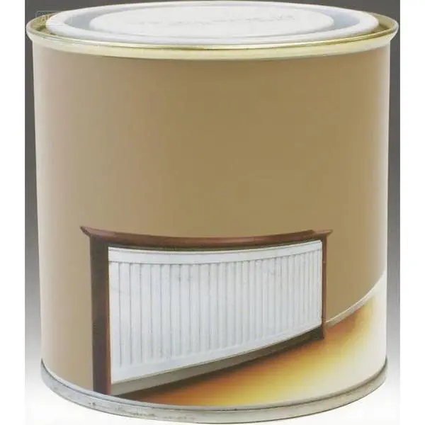 High-Gloss Radiator Enamel Paint - 250ml Fast-Drying Heat-Resistant Coating, Waterproof Smooth Durable Protection Formula for Metal Surfaces, Pipes, Fixtures