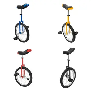 18inch Exclusive Unicycle, Adjustable Hight 28.74-33.46in Outdoor Exercise Unicycle, Children Adult Unicycle Bike,165.35lbs