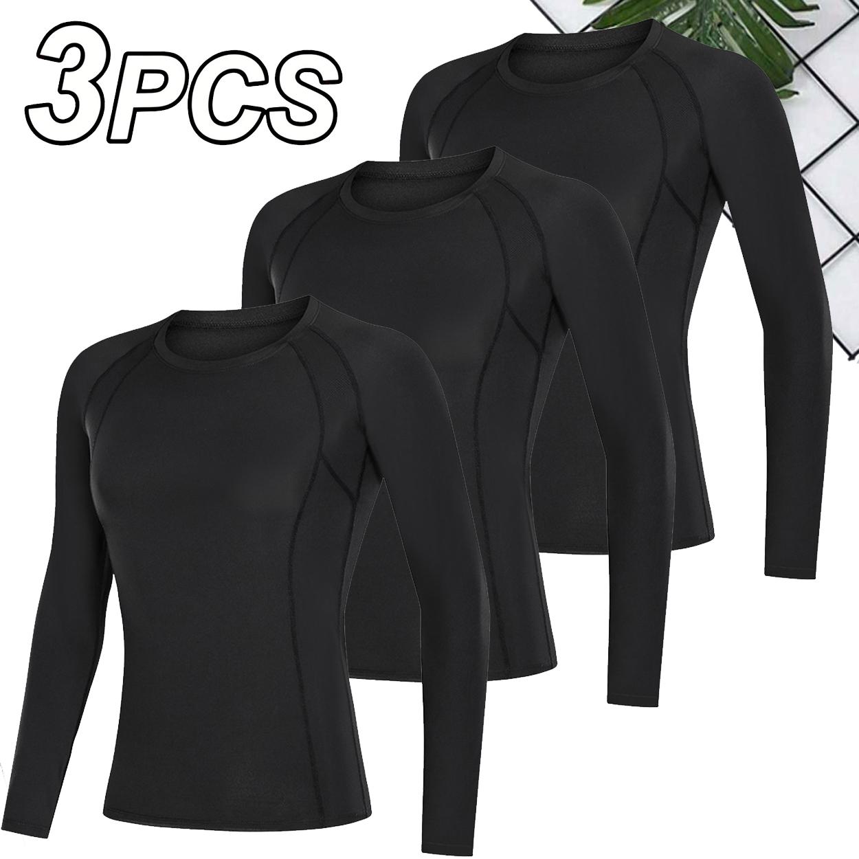 4 Pack Women's Long Sleeve Compression Shirts, Quick Dry Workout Tops for Women, Breathable Athletic Gym Yoga Running Shirts, Moisture Wicking Sports Base Layer 4 Pack Women's Long Sleeve Compression Shirts, Quick Dry Workout Tops for Women, Breathable Athletic Gym Yoga Running Shirts, Moisture Wicking Sports Base Layer