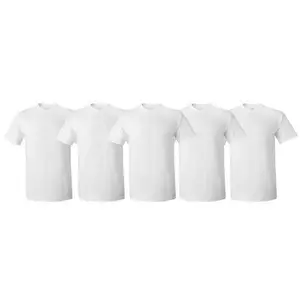 5 Pack Pro Club Men's Heavyweight Short Sleeve T-Shirt