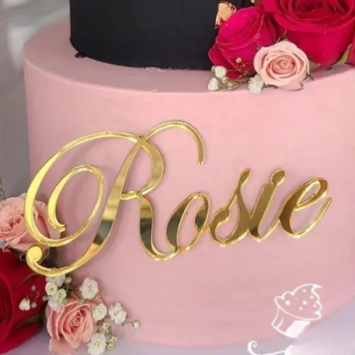 Custom Cake Plaque Custom Cake Plaque