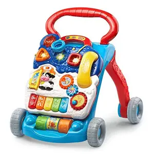 Sit-to-Stand Learning Walker (Frustration Free Packaging), Blue