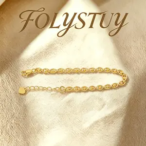 Length: 8.66 inches, Width: 4.8mm [FOLYSTUY (W174)] The Demon's Eye bracelet can be extended with a chain for adjustable size. It can also be worn with the same style necklace.Y135