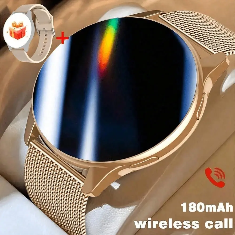 Smart Watch with Wireless Calling/Dialing, Multi-Sport Modes, SMS & Message Notifications, App Alerts, Fitness Tracking, Custom Watch Faces, Wallpaper Change, Modern Design, Compatible with iOS & Android, Fitness Tracker for Daily Use
