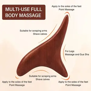 1/3 piece triangular trigger point massage tool, suitable for foot massage