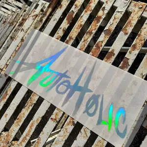 AutoHolic V2 Oil Slick Front Banner