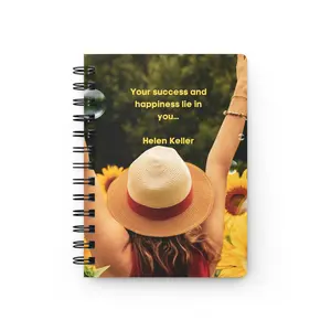 Your Success & Happiness Inspirational Spiral Bound Journal