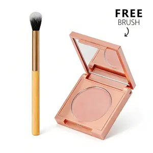 Undereye Corrector with Colored Clay Formula & Free Brush: Achieve Flawless Makeup Application
