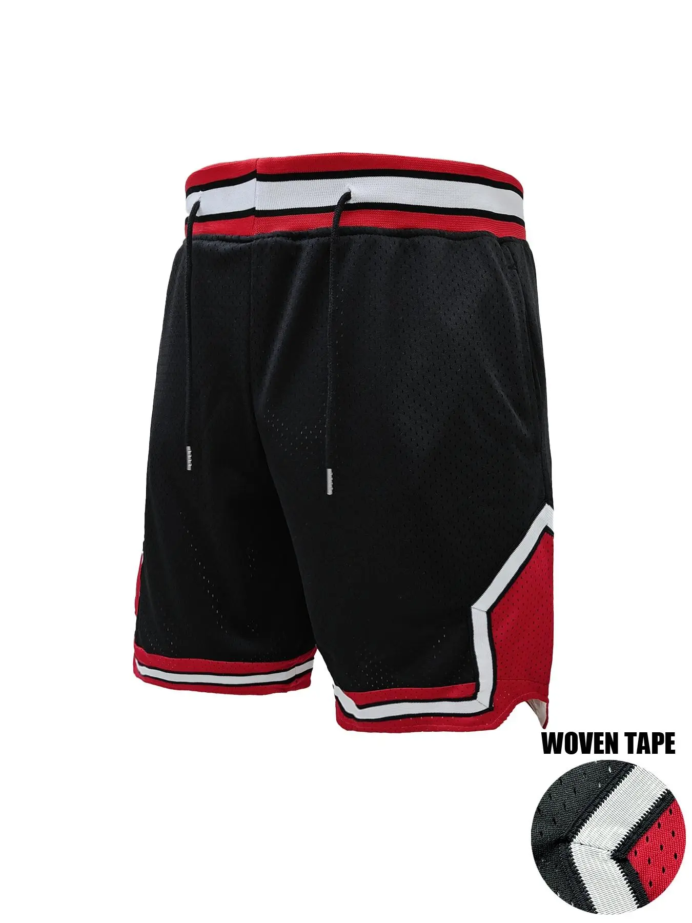 Men's Retro Mesh Basketball Shorts | Breathable Athletic Gym Shorts for Daily & Workout Active Shorts, Activewear Shorts