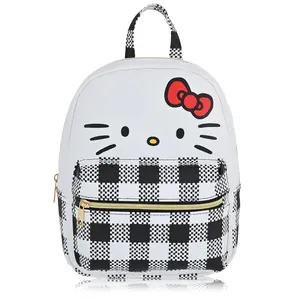 Fast Forward Sanrio Hello Kitty Backpack for Women, Men, Unisex | 10" PU Leather Mini Backpack Purse | Hello Kitty Accessory