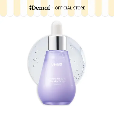 [De:maf Official] Panthenol 30% Wonder Drops Ampoule 1.86 fl. oz. (55ml) | Intensive Concentrated Care | Soothing & Moisturizing | Luminous Complexion | Skin Repair Serums Radiant Dewy