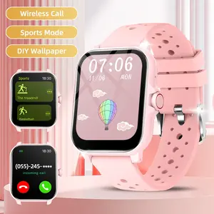 SIMSONLAB Smartwatch, HD Display, Bluetooth-compatible Call, Customizable Watch Face, 12 Sports Modes, Remote Camera, Music Control, Ideal Gift