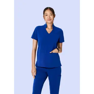 Multi Wear Collar Top Galaxy Blue