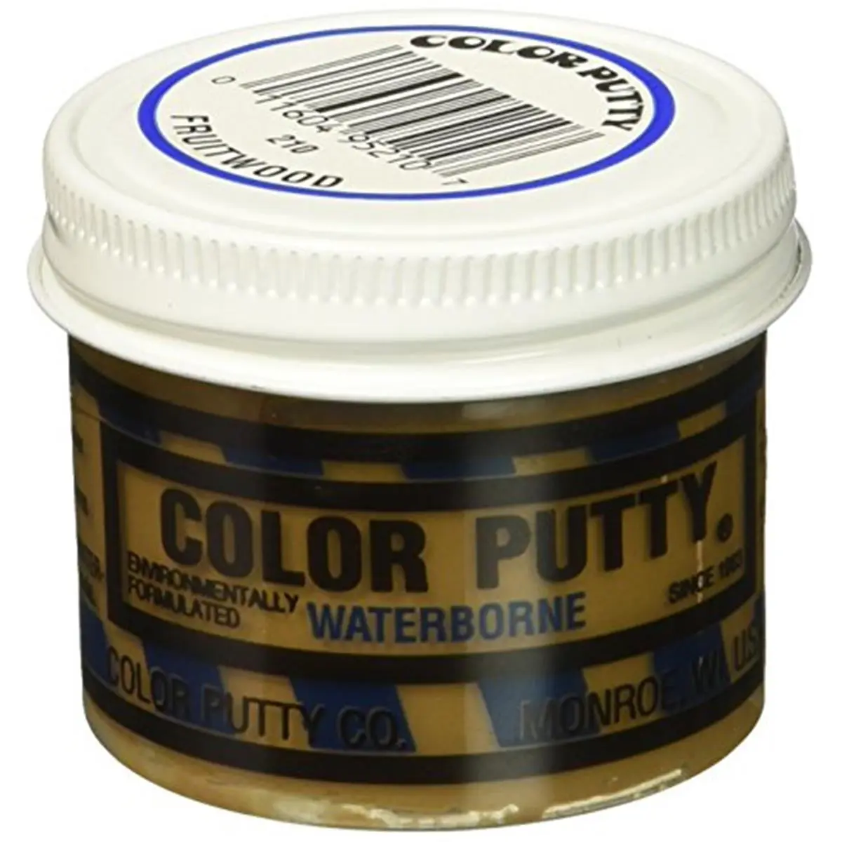 212 MAIN Fruitwood Color Putty - 3.68oz Water-Based, Odorless, Ready-Use Putty for Automotive Paint Care, Wood Repair