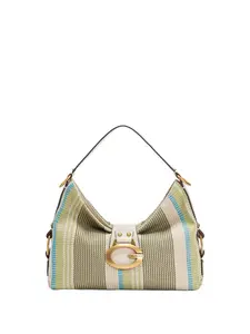 GUESS Female Camden Woven Shoulder Bag