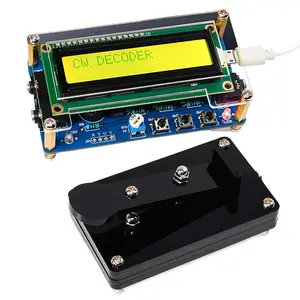 DIY Code Trainer, Complete Soldering Practice Kit, Code Decoder with LCD Display & Buzzer &, DIY Component Kit for Enthusiasts Beginners, Decoding Speed