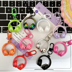 Stylish Earphone Pendant Bag Charm, Portable Purse Accessory, Perfect Gift for Friends, Fashionable Earbud Decoration, Wristlet Charms