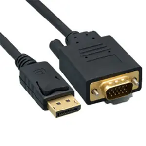 212 MAIN Male-Male DisplayPort to VGA Video Connector Cable (3ft) - Automotive & Motorcycle Tech Accessories for Brake System & Car Devices