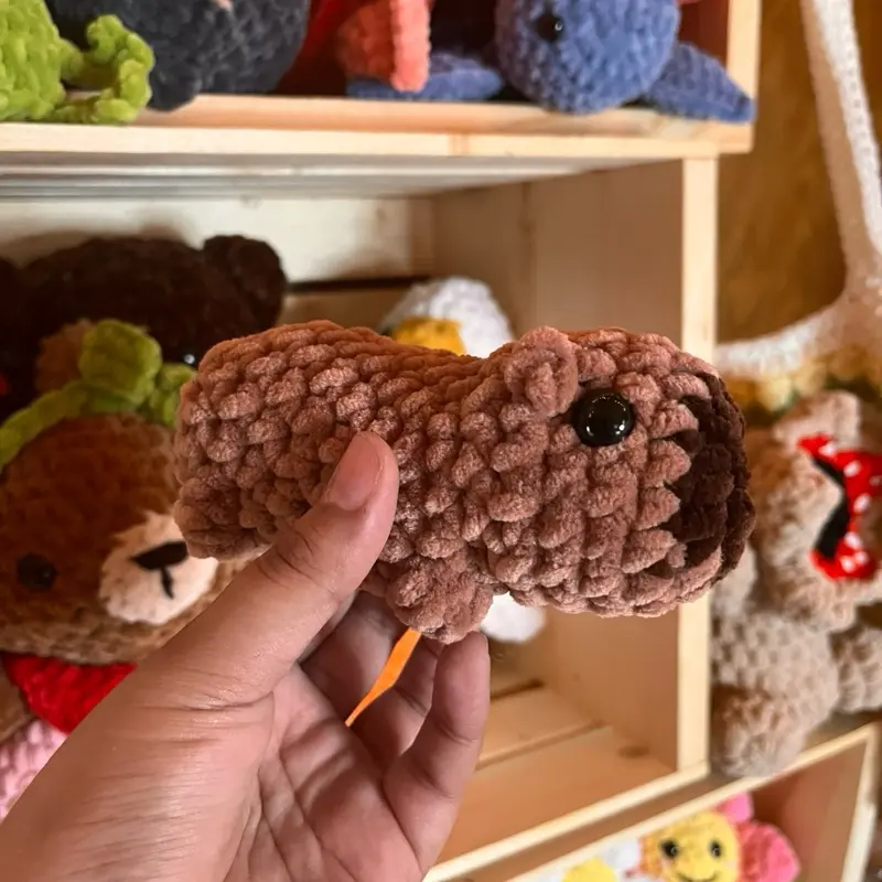 Handmade Crochet Capybara Plush