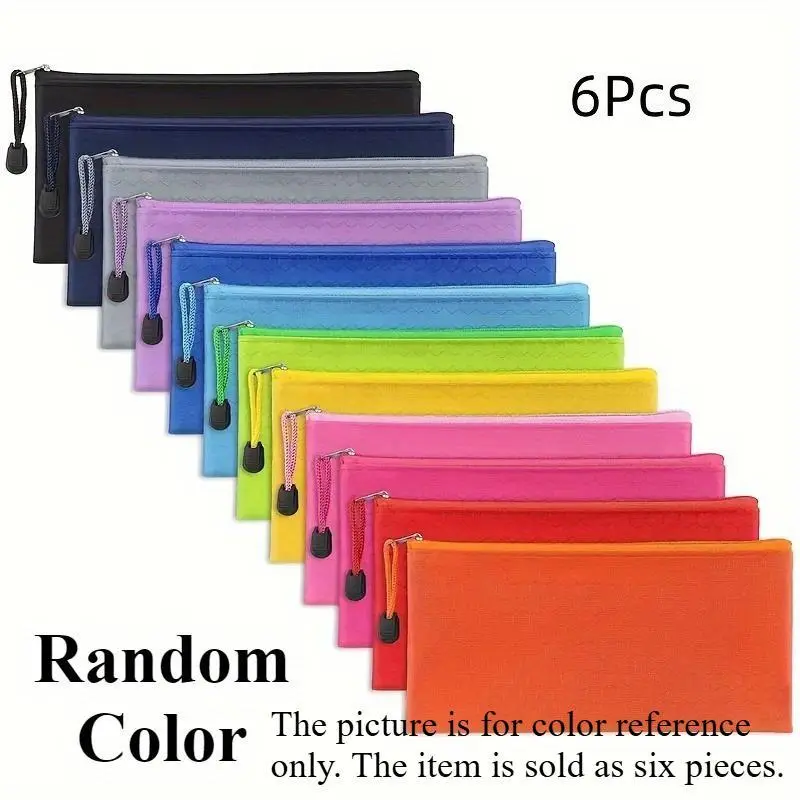 Document bags, zipper bags, pencil cases, suitable for school office supplies travel cosmetic accessories stationery sets