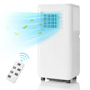 Powerful 10000 BTU Portable Air Conditioner - 3-in-1 Cooling, Fan & Dehumidifier - Remote Control, 24H Timer, Auto Swing, Sleep Mode - Quiet Mobile AC for Rooms Up to 700 Sq.Ft, Home & Office