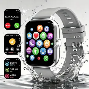 Smart watch, wireless talking/dialing, multi-sport mode,SMS reminder,  call reminder and rejection, message reminder, various APP reminders, multi-function display, HD screen, multiple colors Alloy Charging Pink Smartphone Usb Wearable Rechargeable