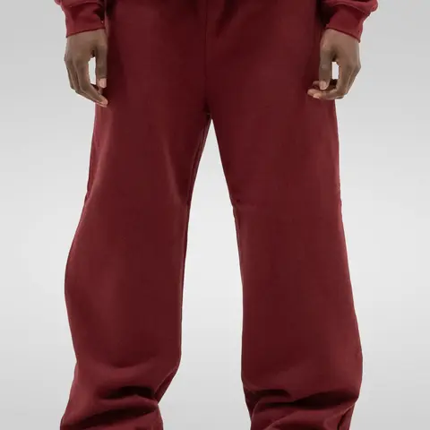 LucidBlanks Men's 600 GSM Cabernet Heavyweight Core Cotton Soft Fleece Fabric Sweatpants - All Seasons Casual Athleisure Mensfashion Bottoms with Drawstring Waist, Pockets