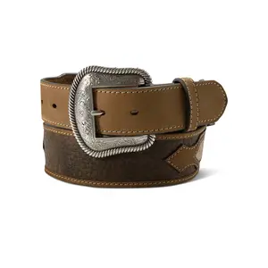 Cinto Ariat 1/2" Center Tab in Lay Brown A1043702