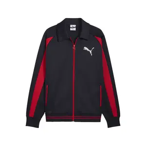 PUMA Mens T7 Relaxed Cat  Athletic Outerwear Casual - Blue