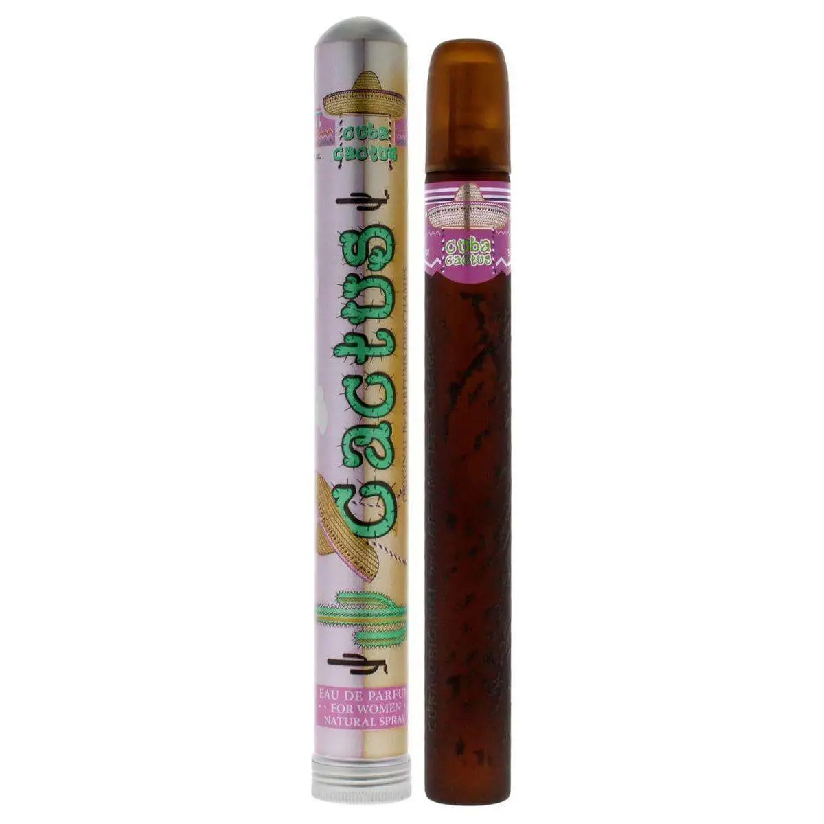 Cuba Cactus Oriental Flowers Eau de Parfum (EDP) - 1.17 fl oz Floral Women's Fragrance with New Can Pack, Fragrance Women's Fragrance