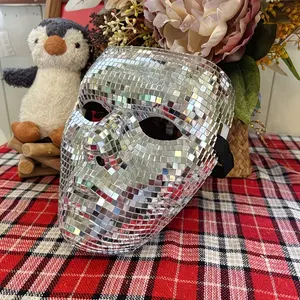 Mosaic Disco Mask for Parties, Party Supplies, Party Event Props, Flashy Masquerade Masks, Pride Month, Independence Day, Holiday Costume, Halloween, Friday, Unisex