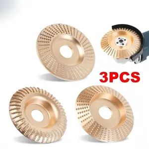 3PCS 4 Inch Wood Grinding Wheels, Wood Carving Disc, Carpenter Woodworking Polishing Tool Accessories. 3PCS 4 Inch Wood Grinding Wheels, Wood Carving Disc, Carpenter Woodworking Polishing Tool Accessories.