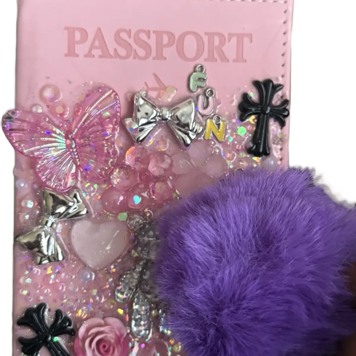JUNK Leather Passport Holder Covers Case, Passport Holder
